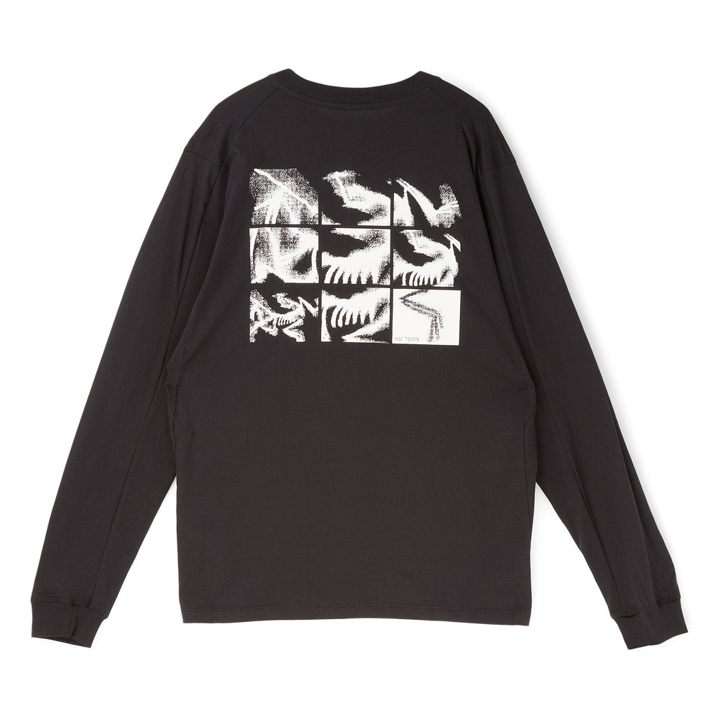 Arc'teryx Kragg SL Cotton Bird Tile LS M (Black / Arctic Silk)